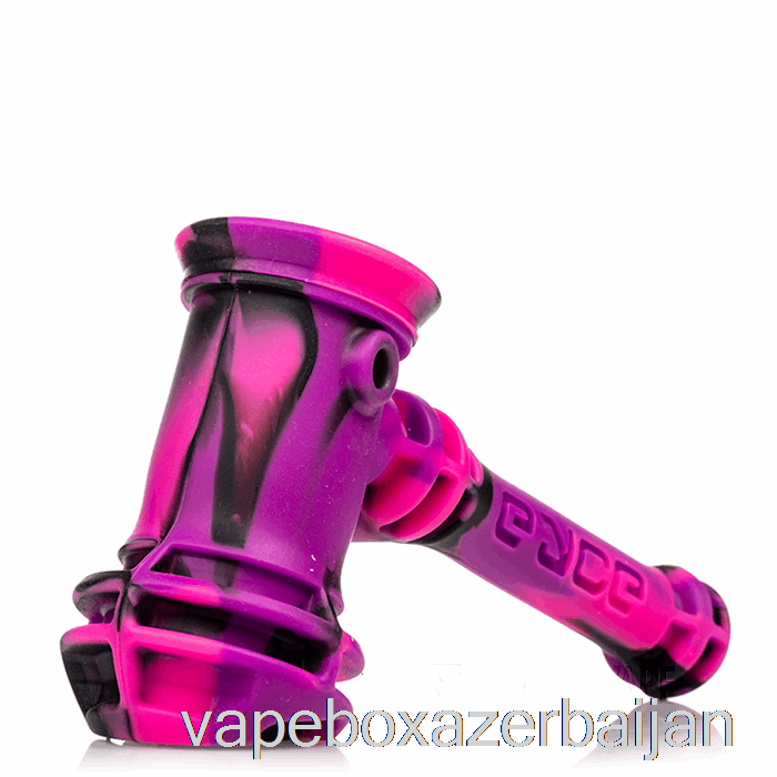 E-Juice Vape Eyce Hammer Silicone Bubbler Bangin (Black / Pink / Purple)